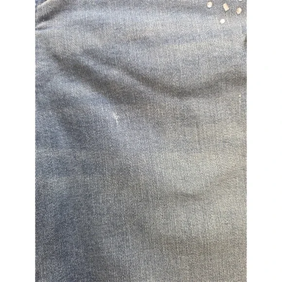 NWOT INC 10 Rhinestone Skinny Leg Regular Fit Jeans 127561 - Picture 4 of 7